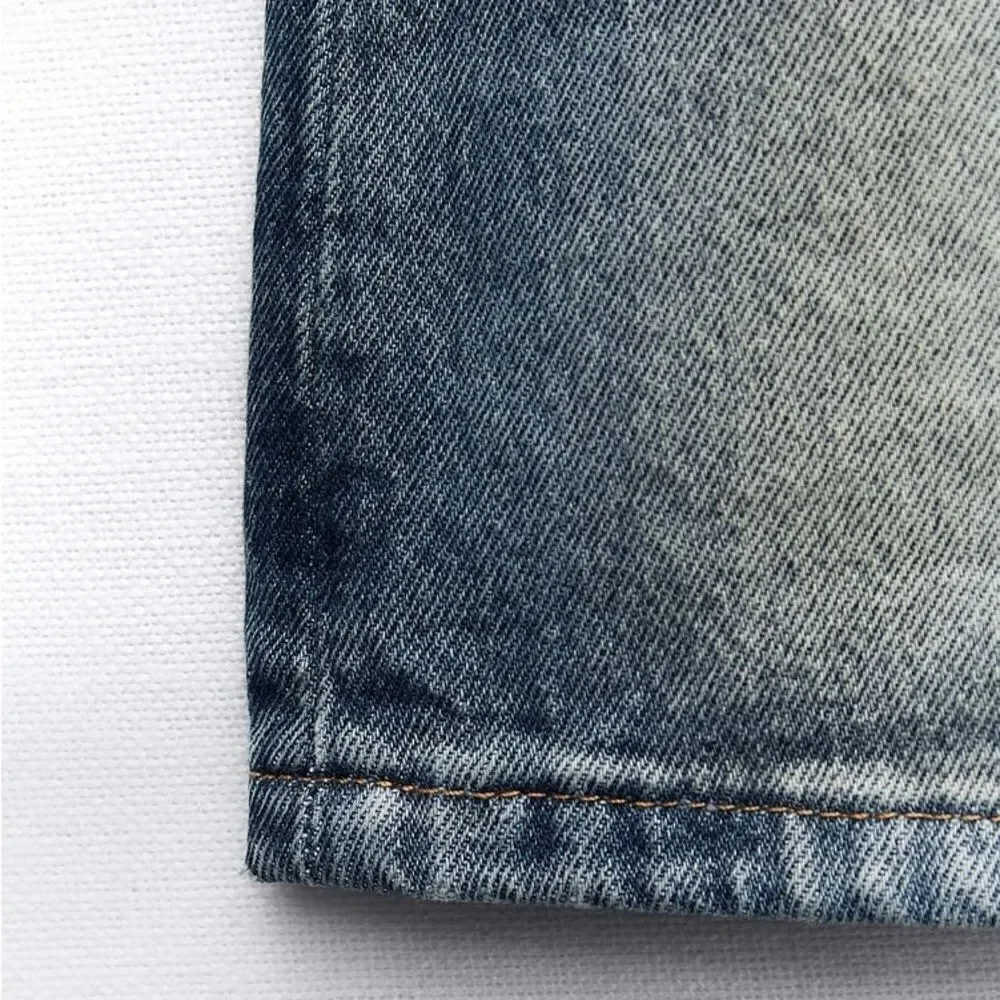ZARA Z1975 ASYMMETRIC DENIM SKIRT